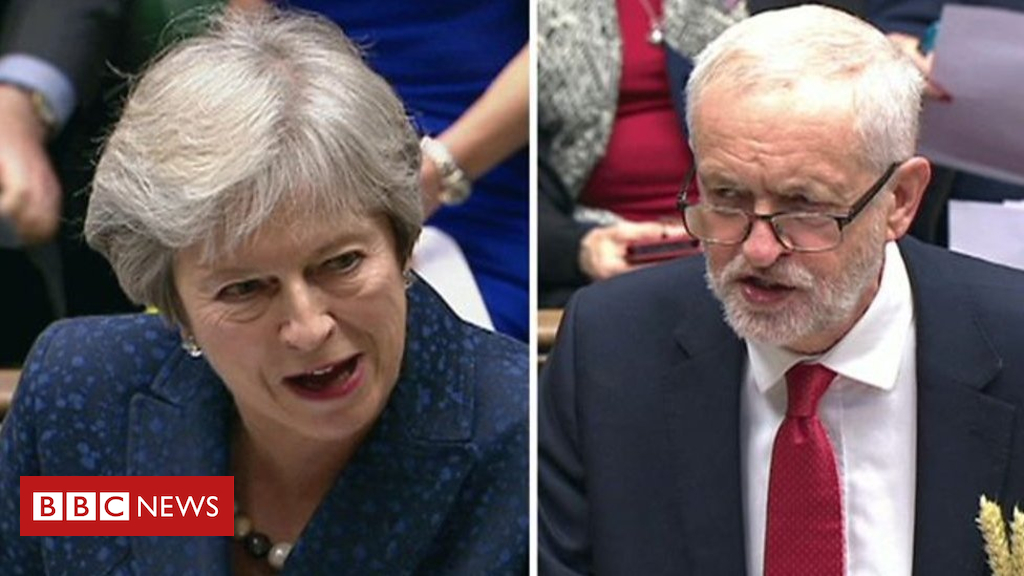 PMQs: Corbyn and May on Universal Credit benefit