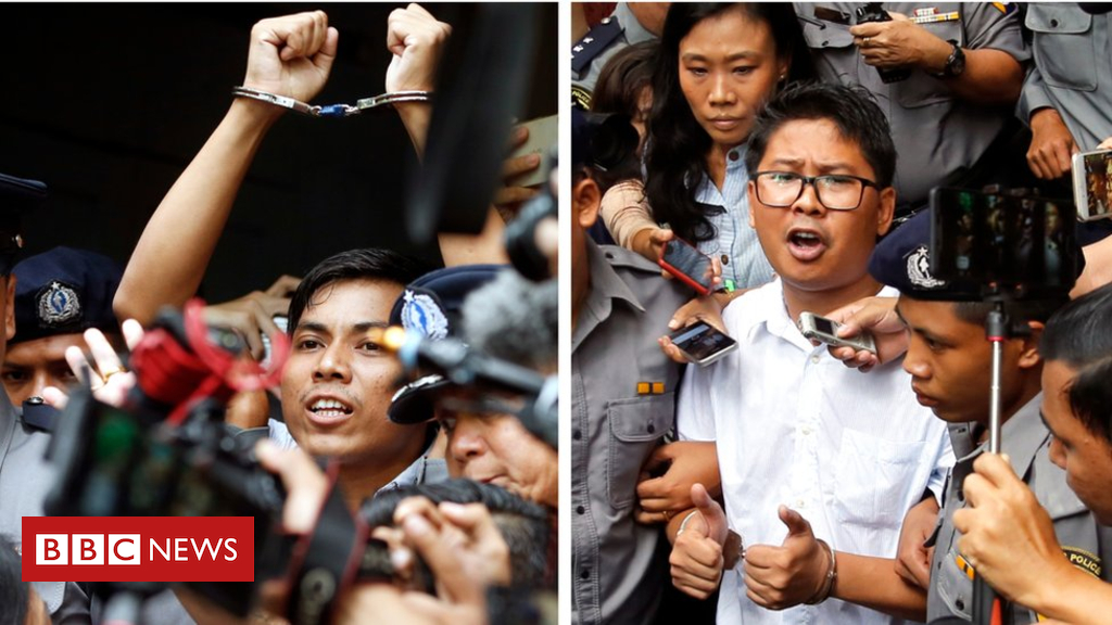 Reuters journalists jailed in Myanmar over secrets act