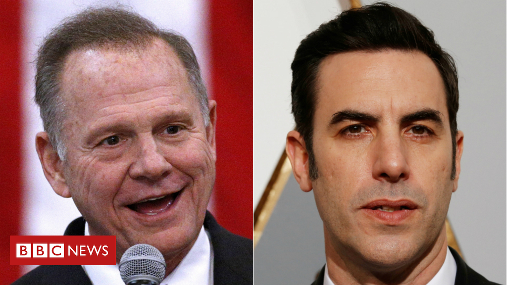 Roy Moore sues Sacha Baron Cohen for defamation over TV stunt