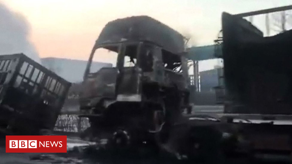 China chemical blast: Blast outdoor Zhangjiakou plant kills 22