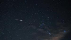 Did you see the Geminid meteor bathe?
