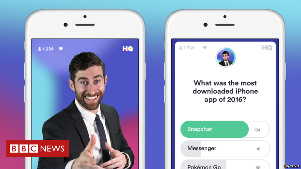HQ Trivia: The loose app freely giving lots of kilos