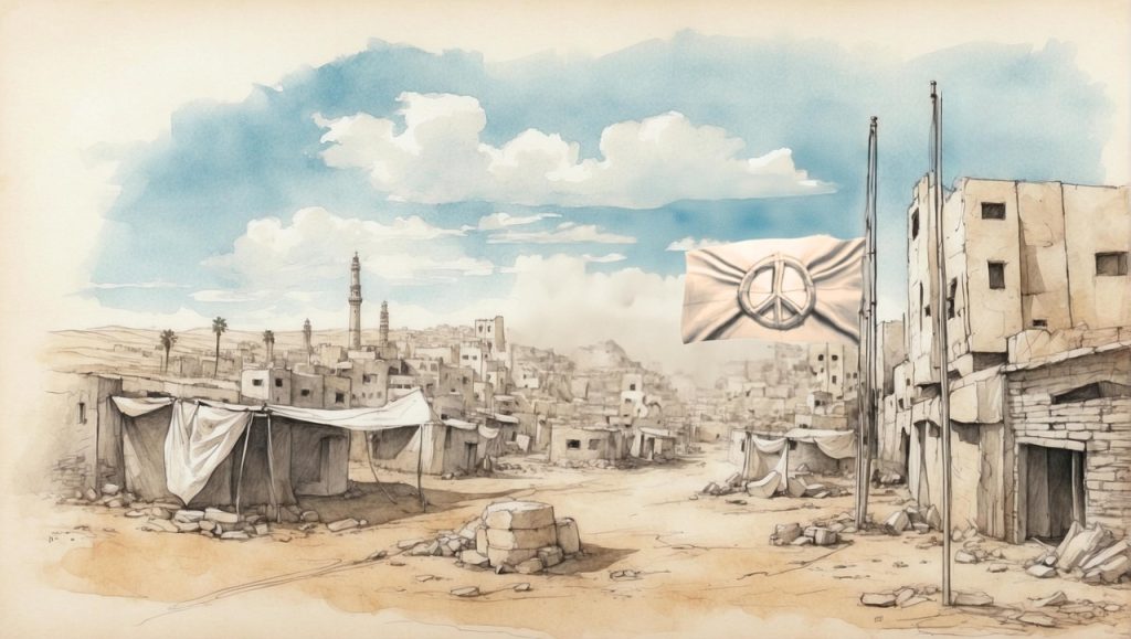 Putin and Trump discussing Gaza Conflict Resolution